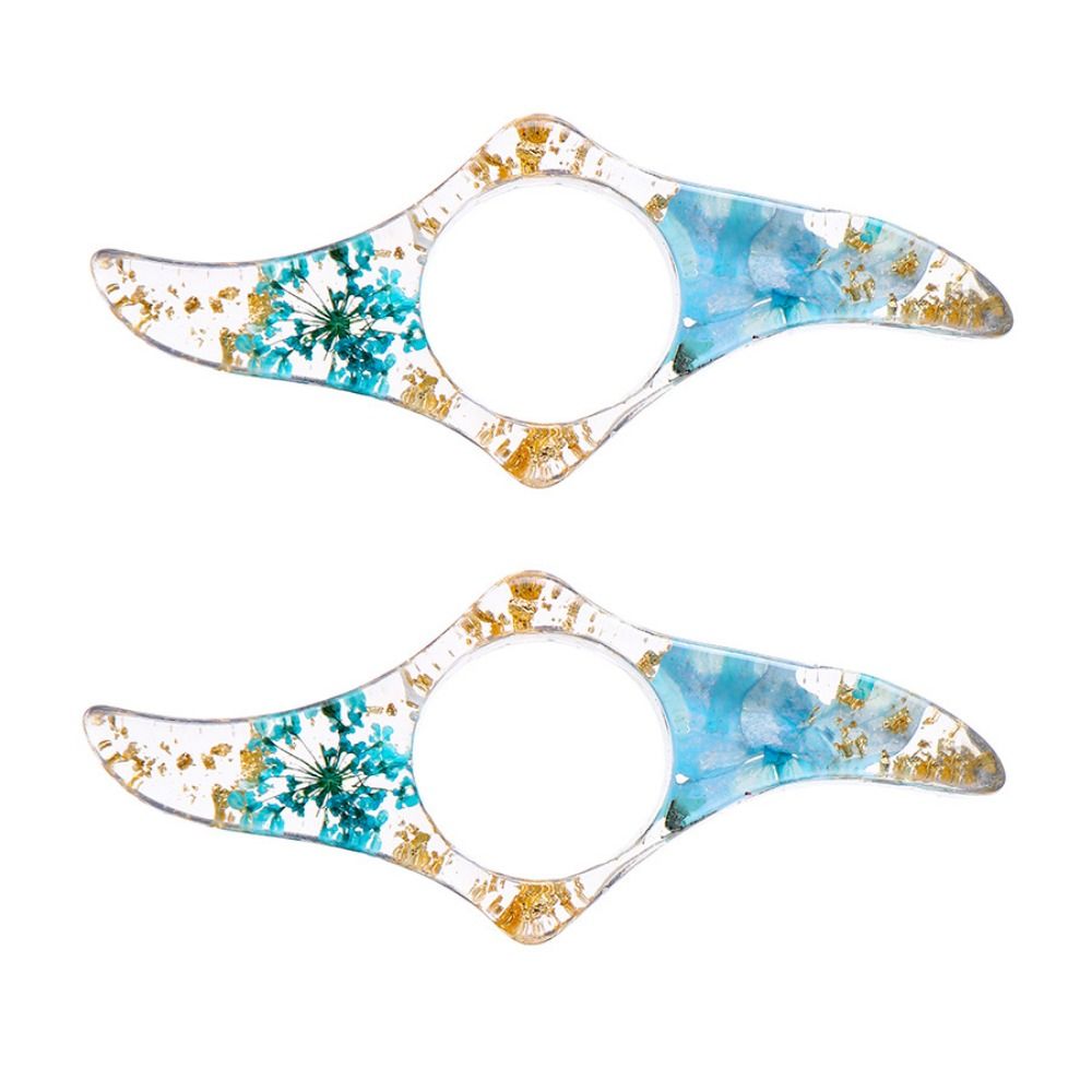 Dried Flower Bookmark - Acryl Duimboek Ondersteuning Gedroogde Bloemstrooier Duimboekbrace