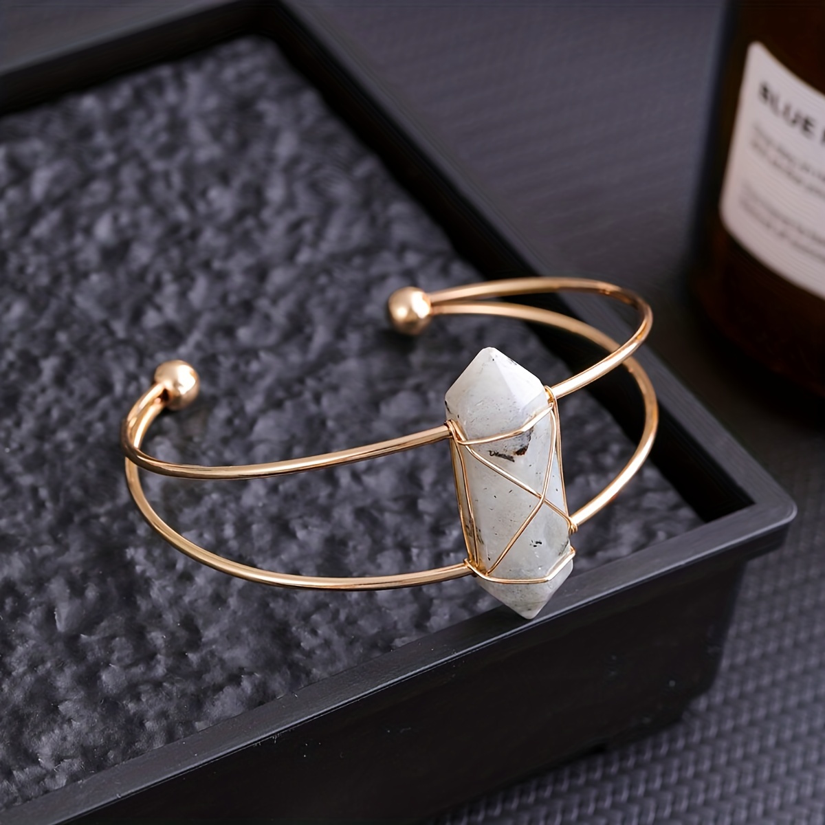 Coordinates Bracelet - Yeevaa 1Pc Natuurkristal Edelsteen Armband Met
