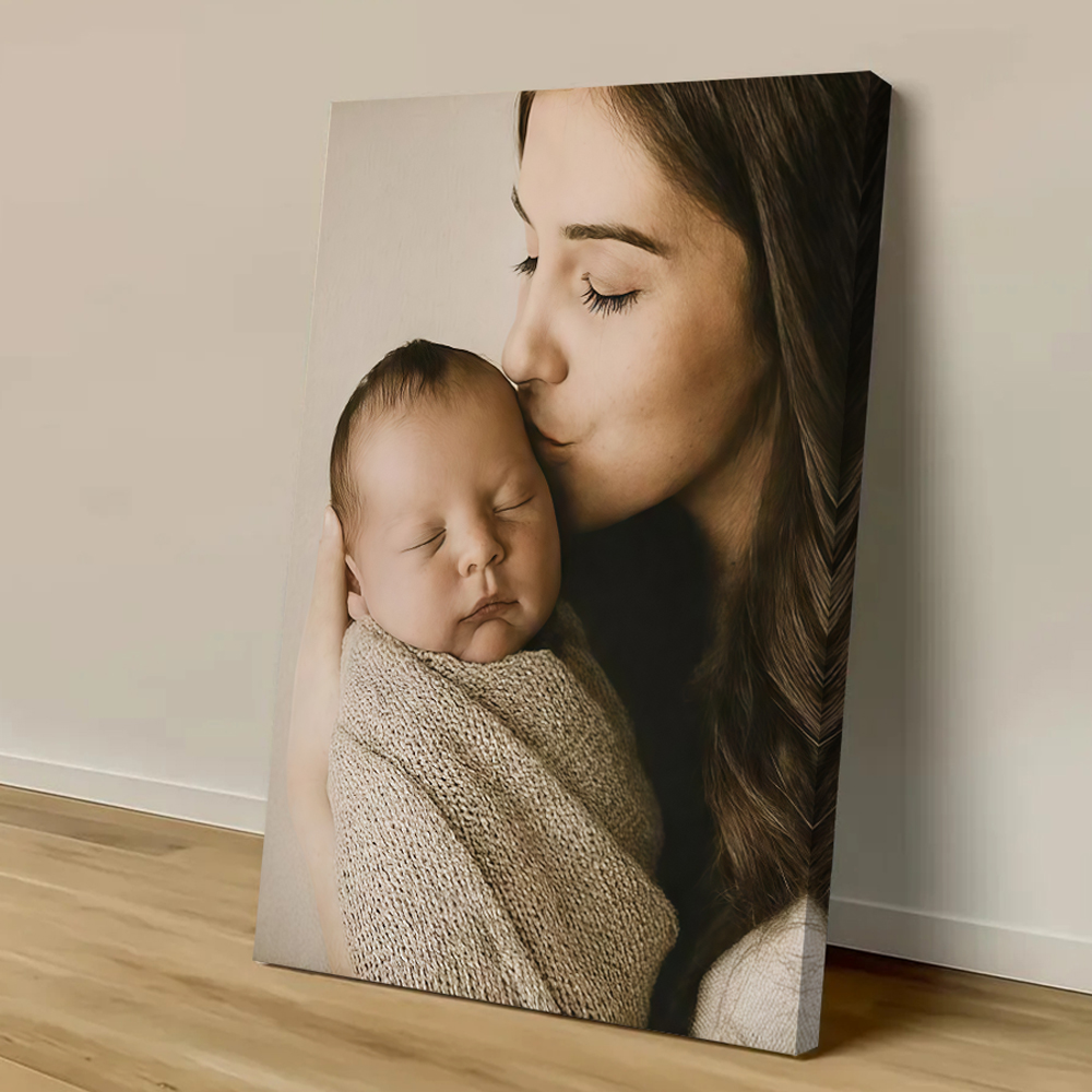 Pet Portrait Custom - Op maat gemaakte canvas schilderij van