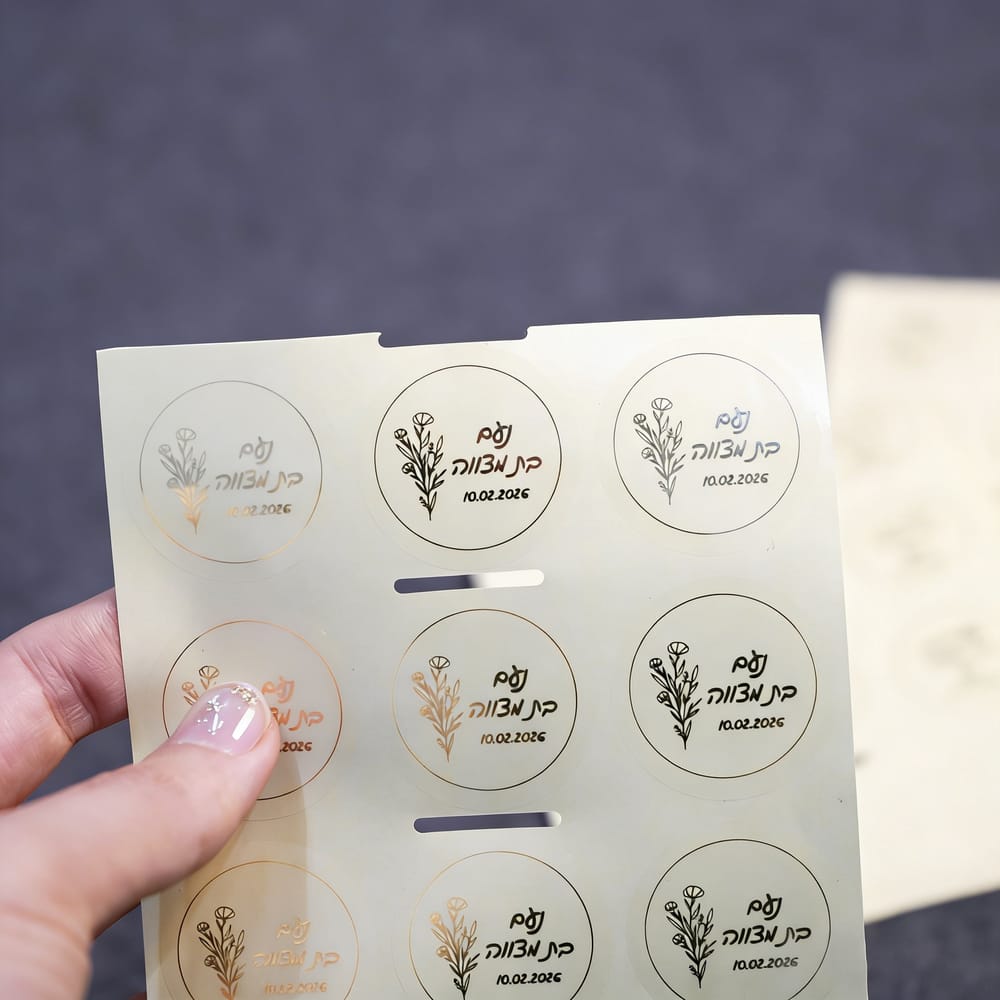 Personalised Candle Label - Aangepaste 100 stuks naam datum labels