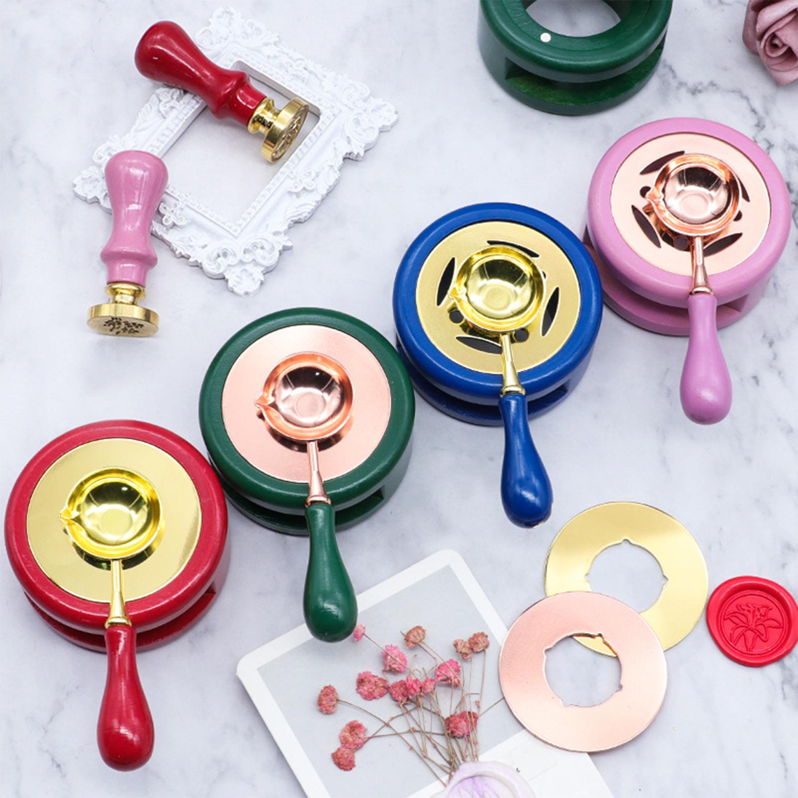 Waxzegelverwarmer Koperen Hout - Wax Seal Letter Kit recensie en prijs