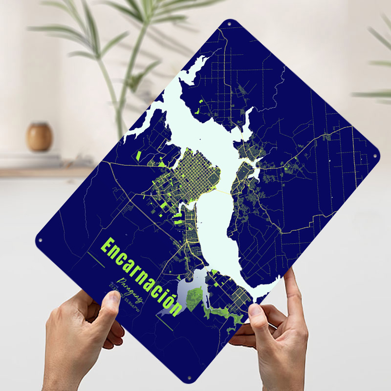 Encarnación Decoratie Woondeco - Custom Map Poster recensie en prijs