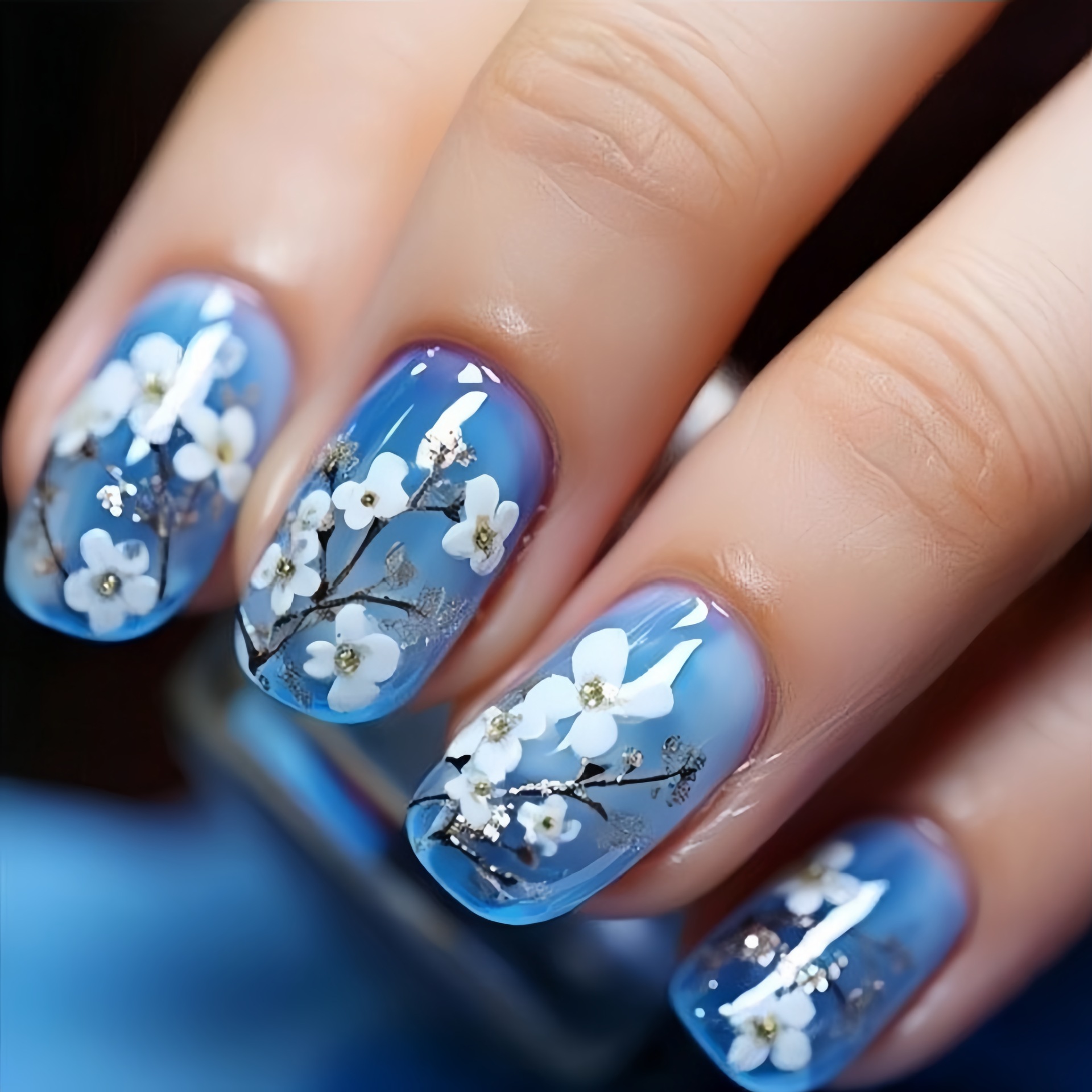 Medium nepnagels voor dames me - Pressed Flower Art recensie en prijs
