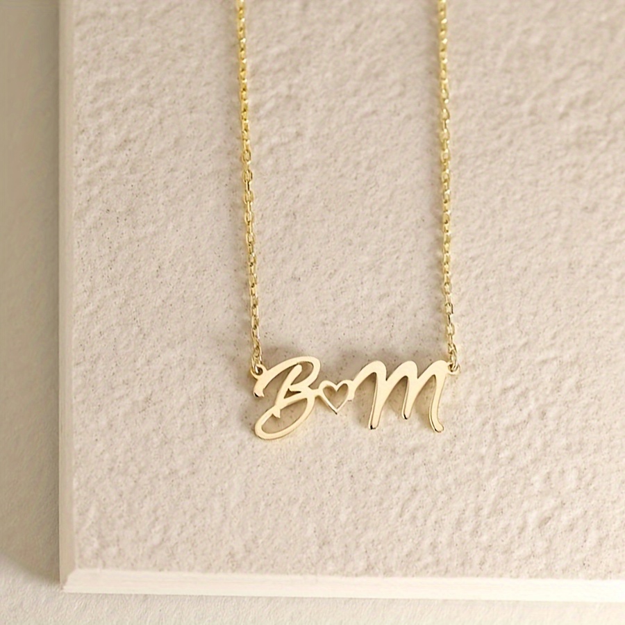 Aangepaste naam kettingen voor - Name Necklace Custom recensie en prijs
