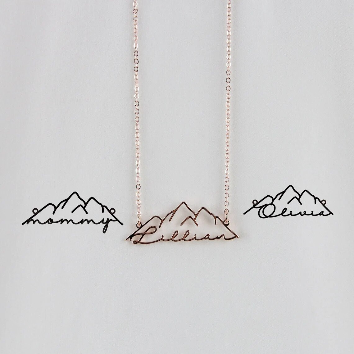 Aangepaste naam ketting mode g - Birth Flower Necklace recensie en prijs