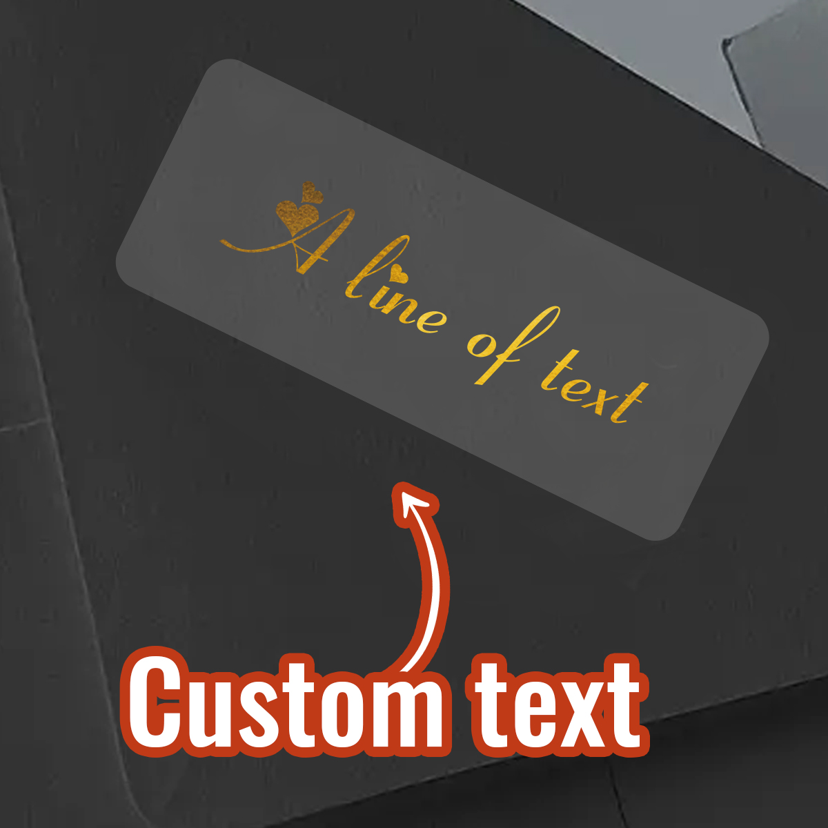 Op maat gemaakte rechthoekige  - Personalised Candle Label recensie en prijs