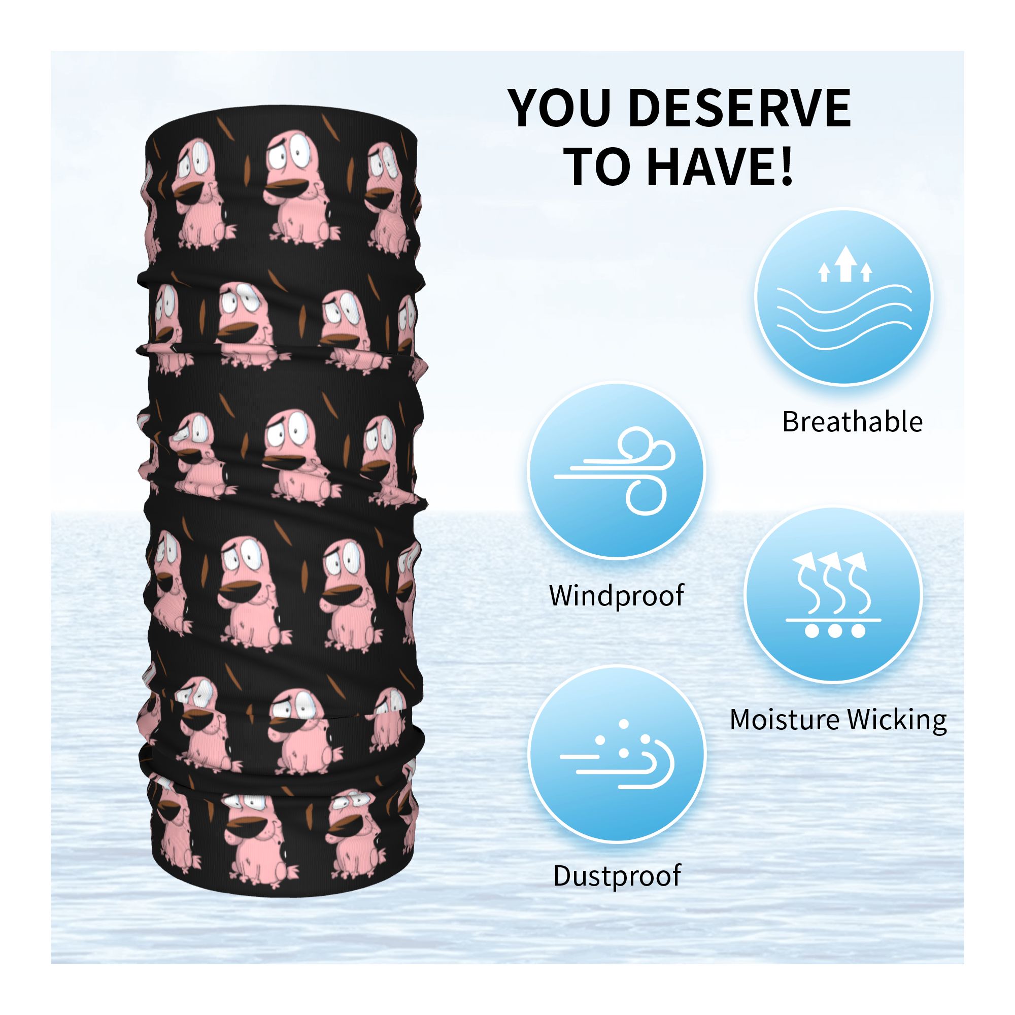 Aangepaste Cartoon Courage Dog - Pet Portrait Custom recensie en prijs