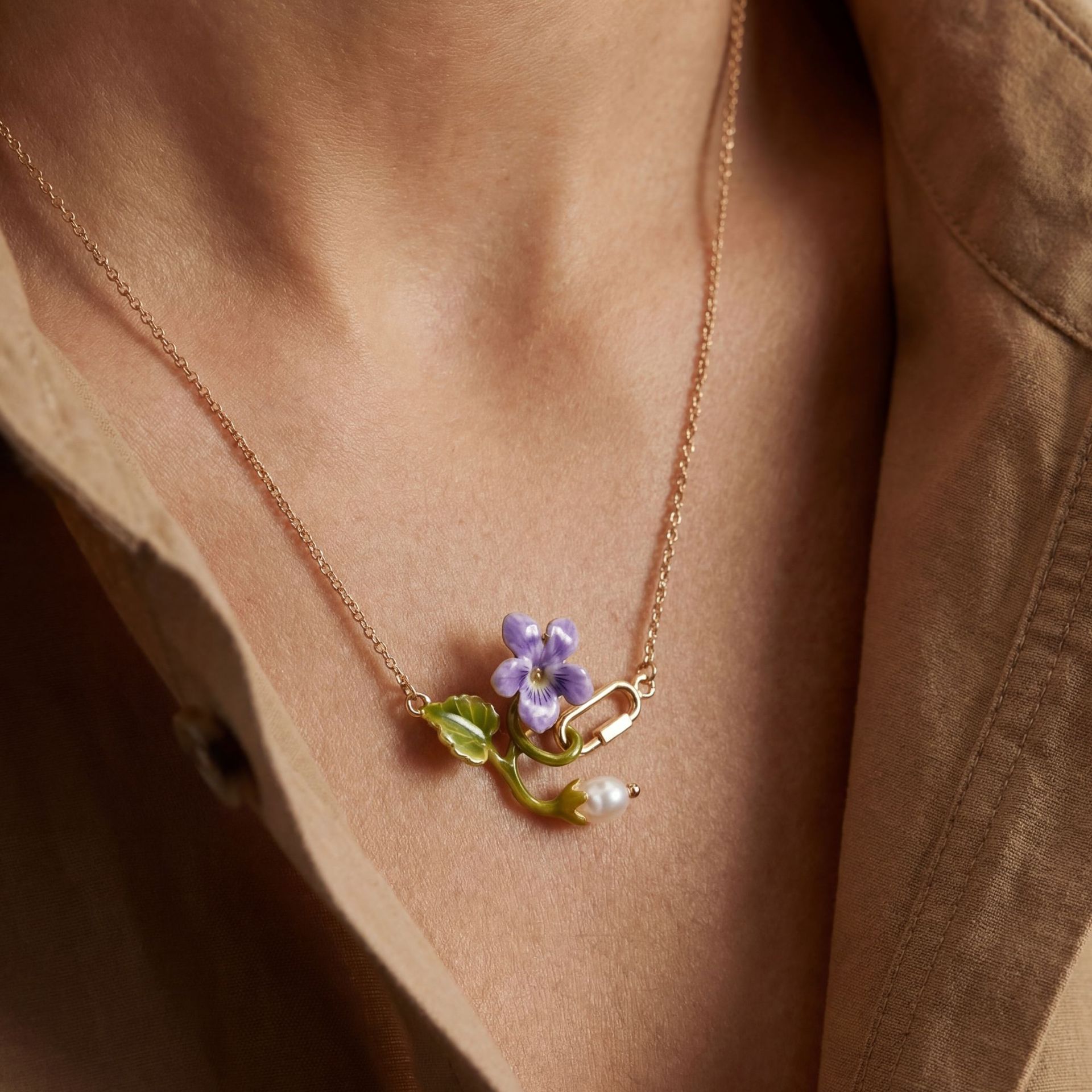 12 Maanden Geboortebloem Ketti - Birth Flower Necklace recensie en prijs
