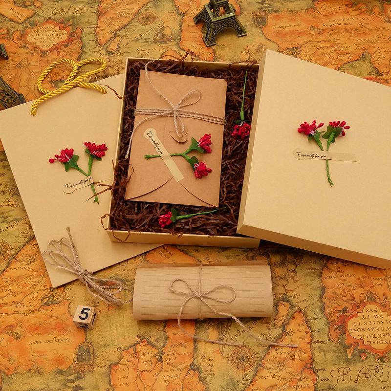 Retro Envelop Romantische Bloe - Wax Seal Letter Kit recensie en prijs