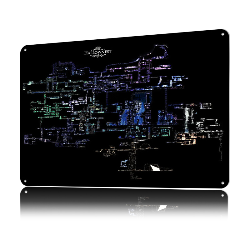 Hollow Knight Hallownest Kaart - Custom Map Poster recensie en prijs